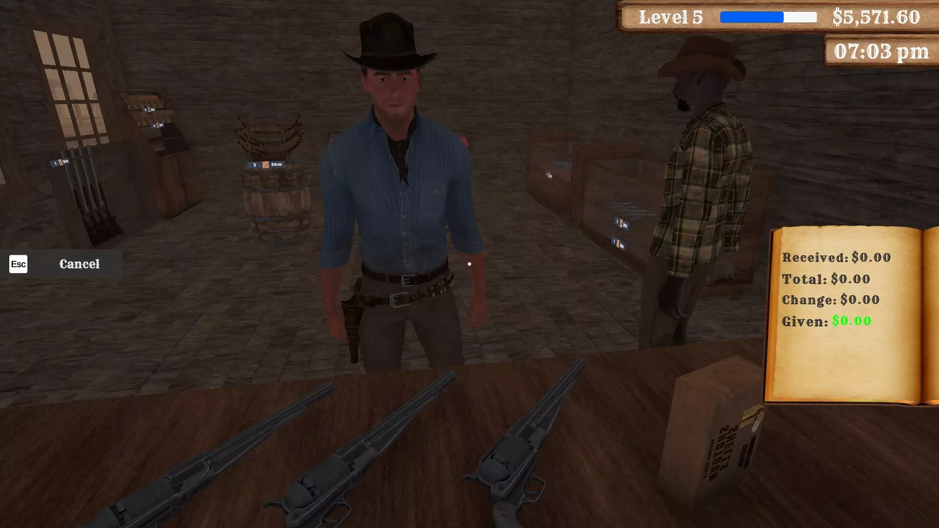 -Western Gun Shop Simulator-游戏截图-好玩游戏库