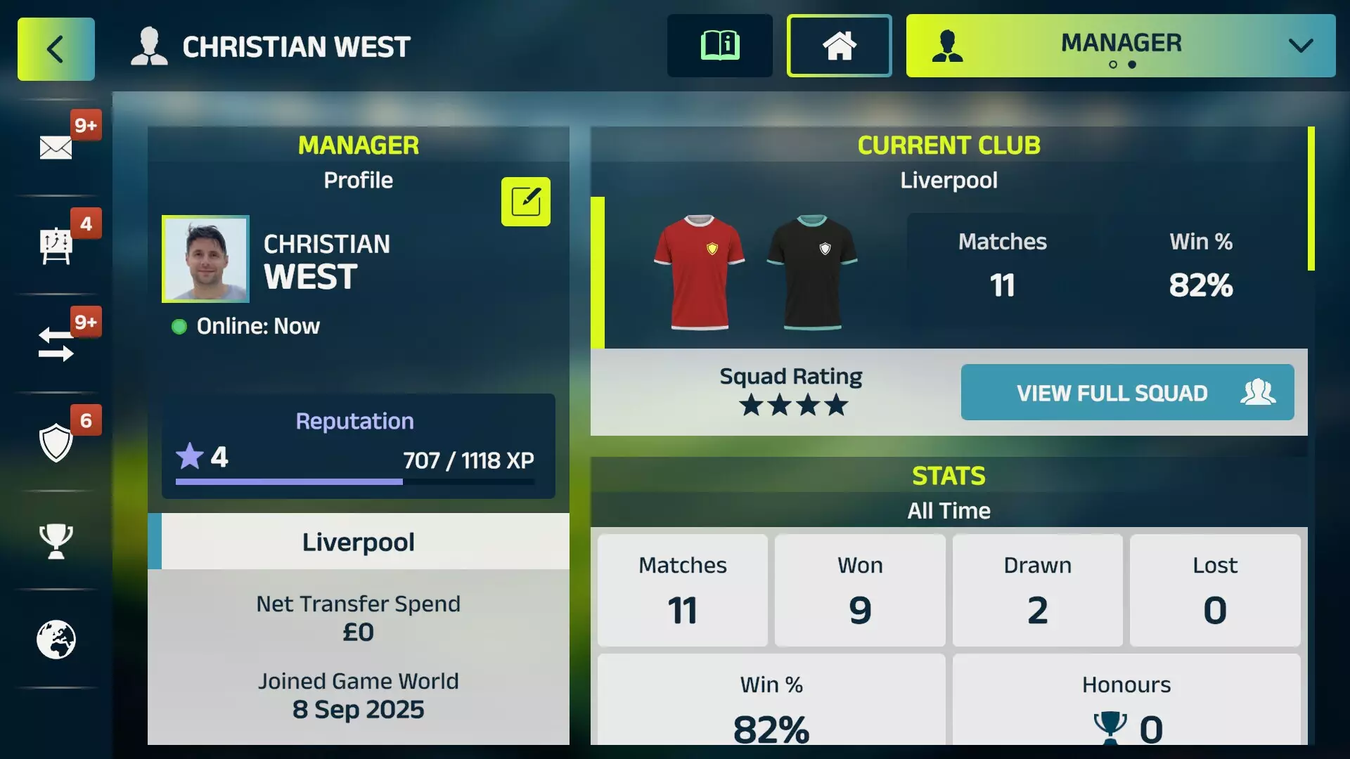 -Football Club Manager 26 LIVE-游戏截图-好玩游戏库