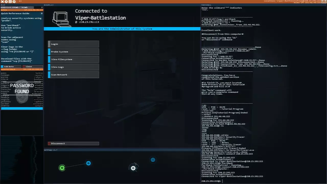 黑客网络-Hacknet-游戏截图-好玩游戏库