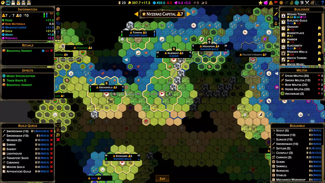 巫师战争2：头足类之战-Wizard Warfare 2: Cephalopod Wars-游戏截图-好玩游戏库