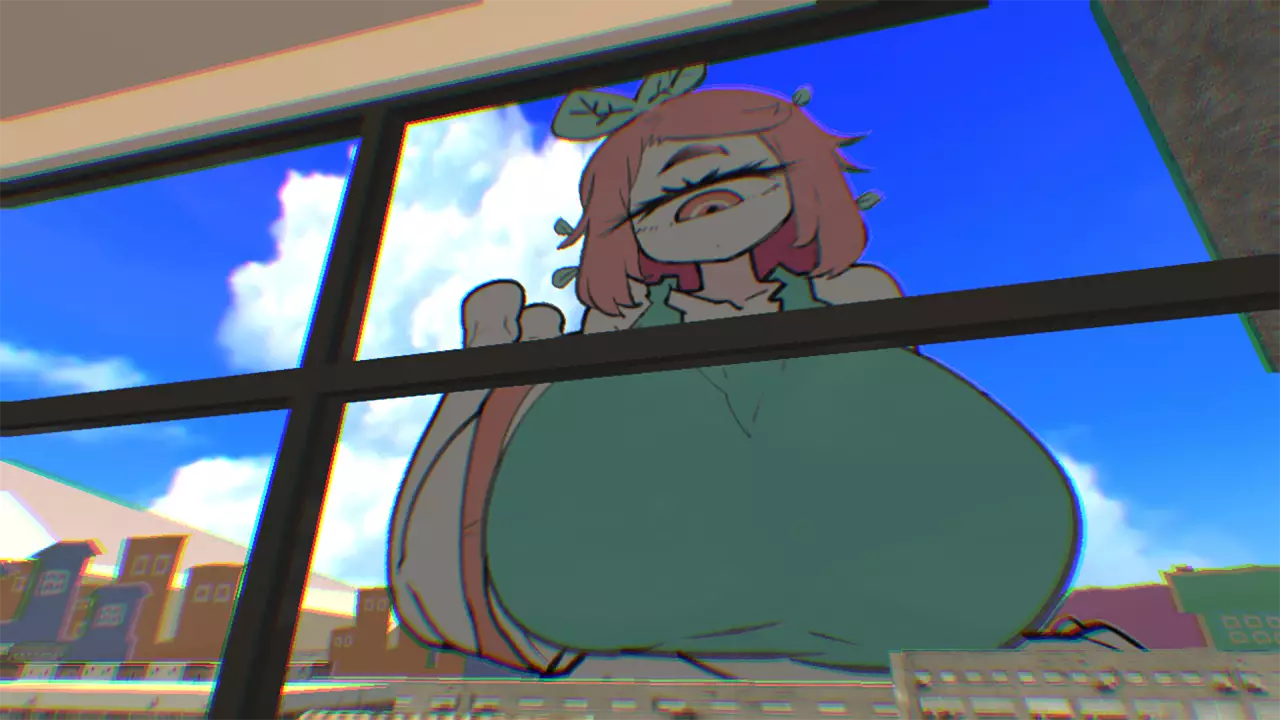 巨大的“她”-MEGADEKA-游戏截图-好玩游戏库