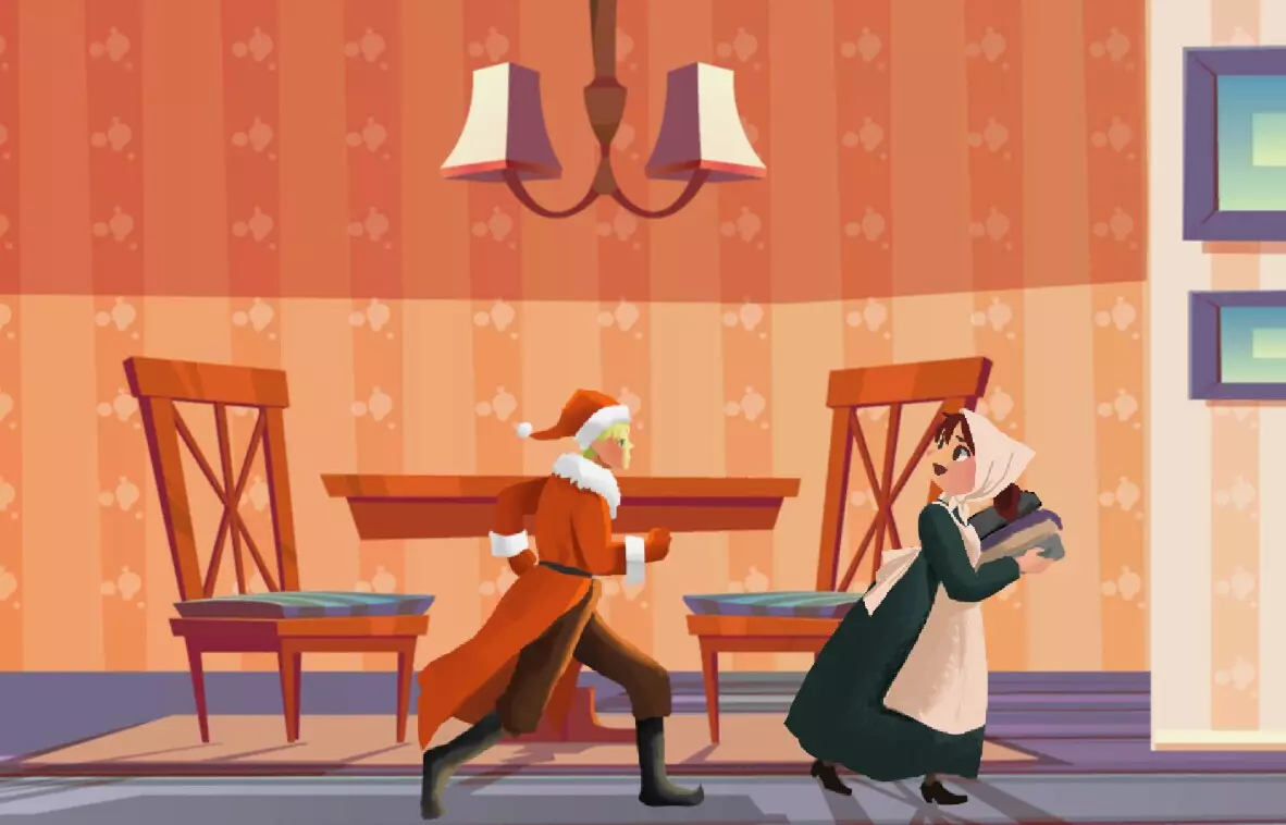 -Santa and present chaos-游戏截图-好玩游戏库