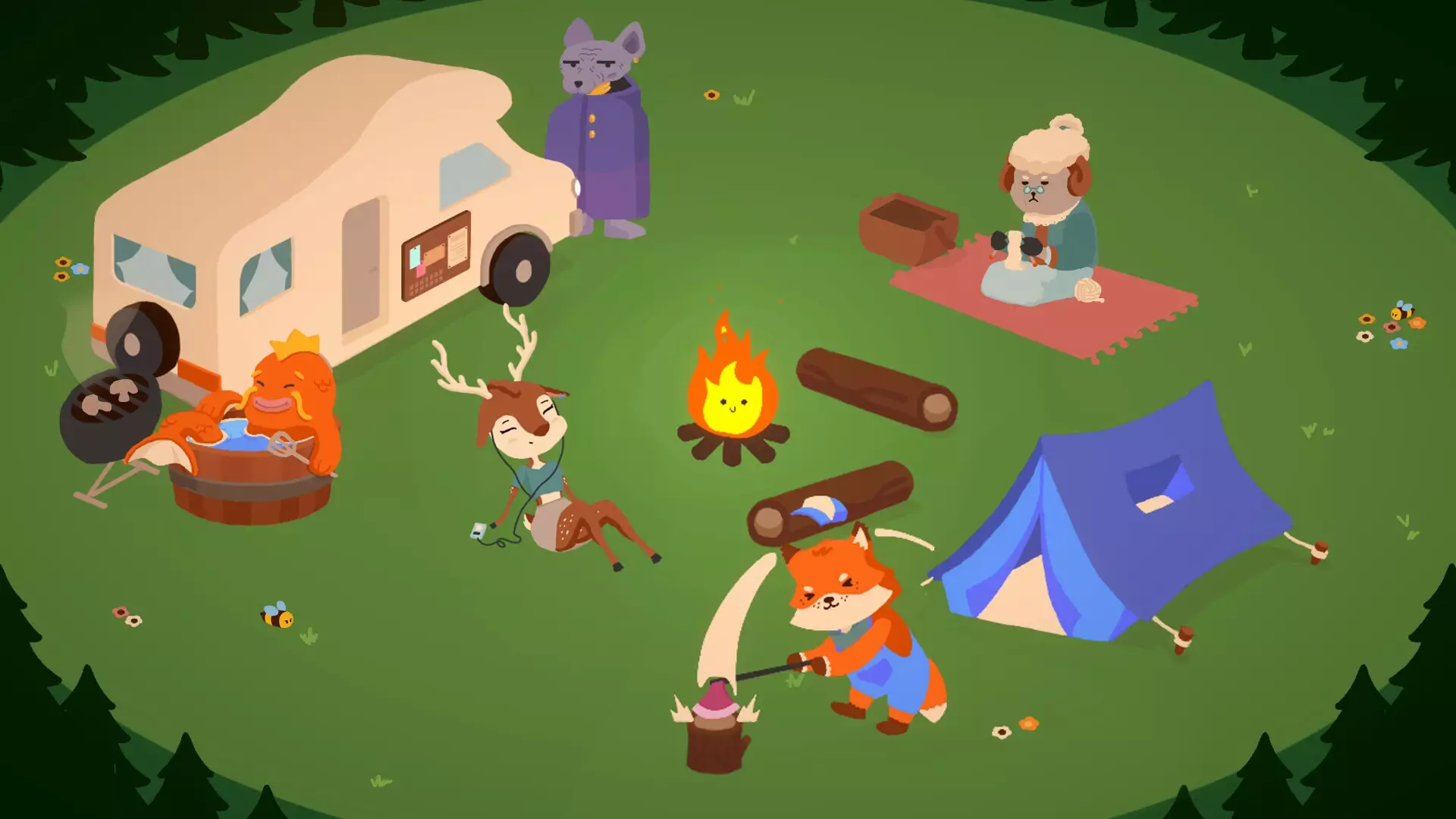 -Fire at Campsite-游戏截图-好玩游戏库