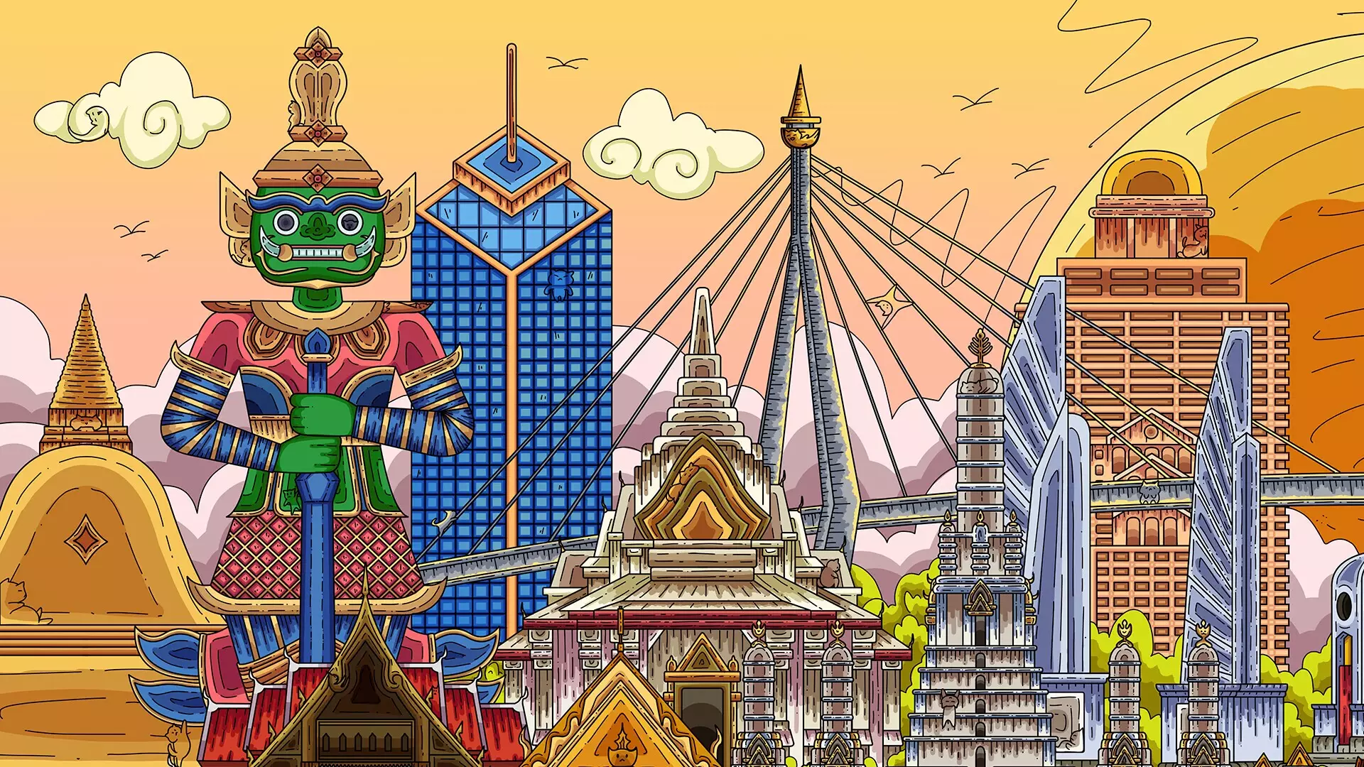 -100 Thailand Cats-游戏截图-好玩游戏库