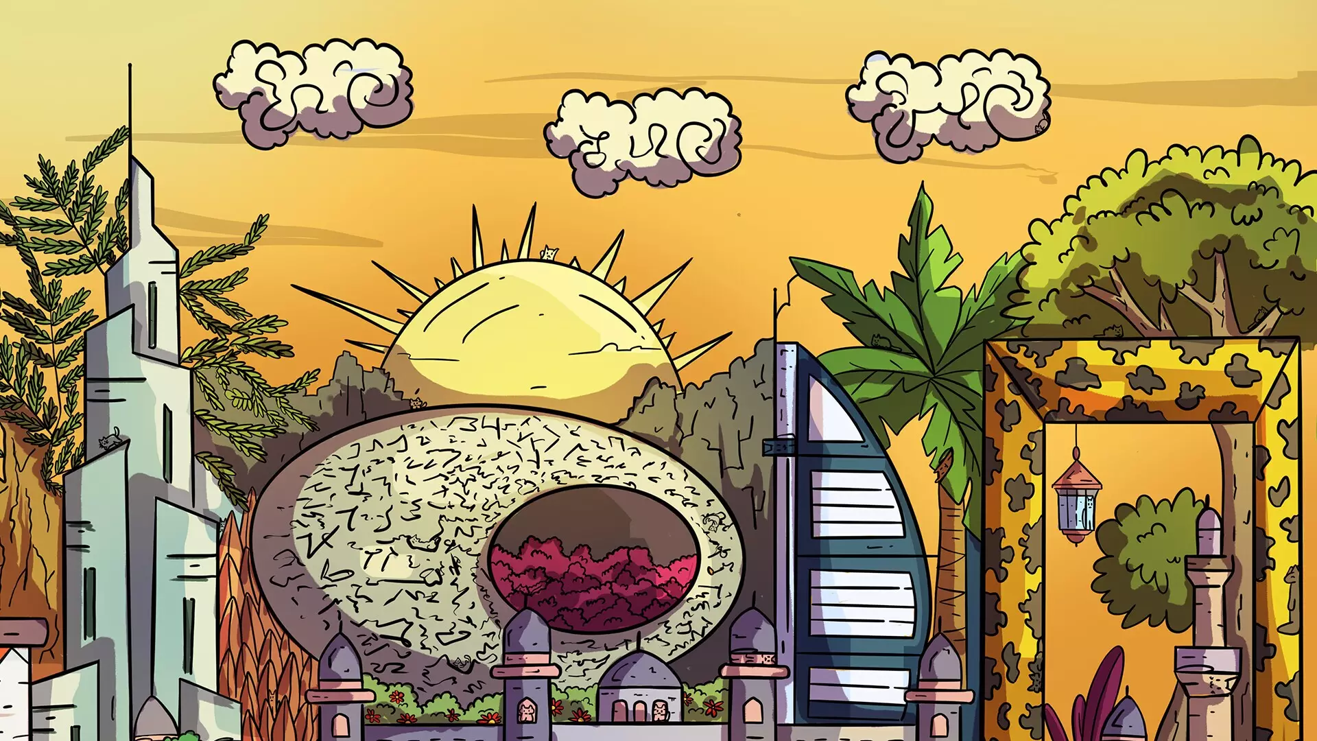 -100 Dubai Cats-游戏截图-好玩游戏库