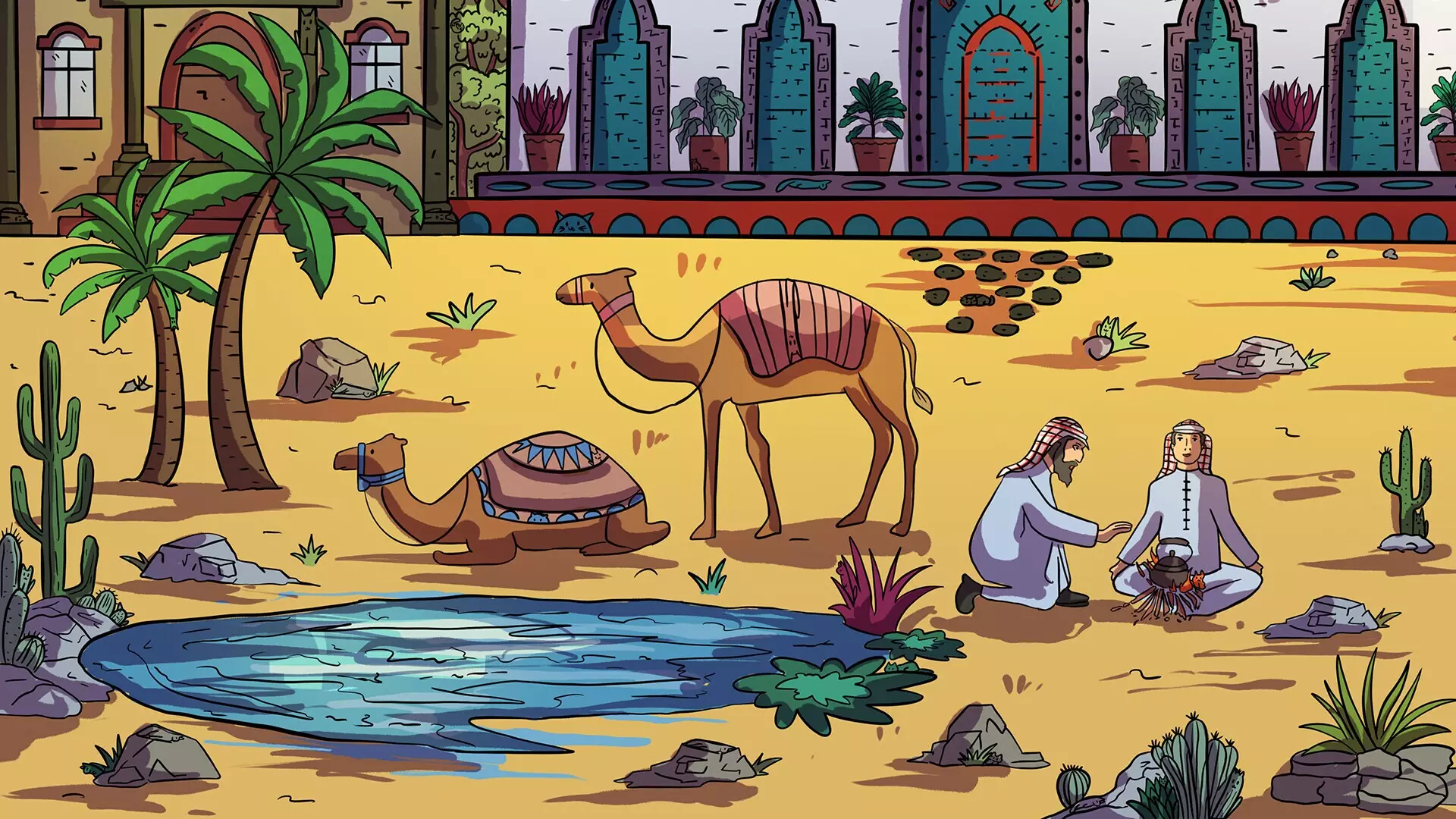 -100 Dubai Cats-游戏截图-好玩游戏库