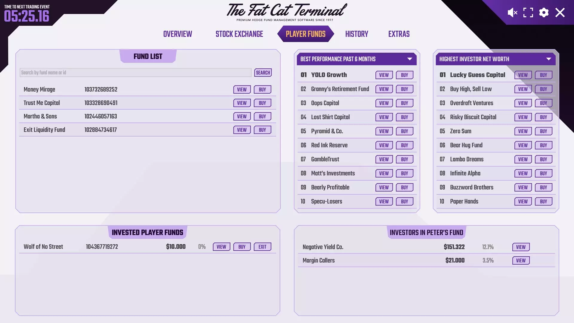 -Hedge Fund Manager Simulator MMO-游戏截图-好玩游戏库