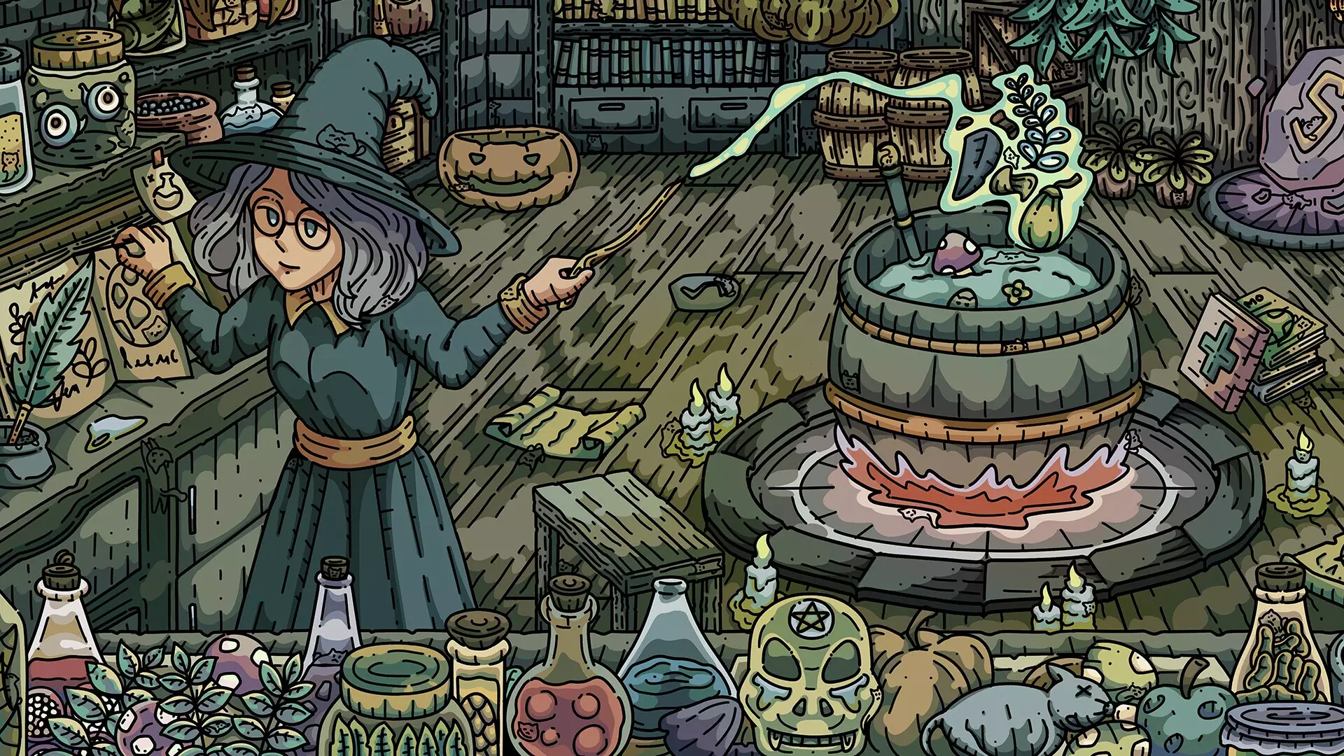 -100 Witch Cats-游戏截图-好玩游戏库