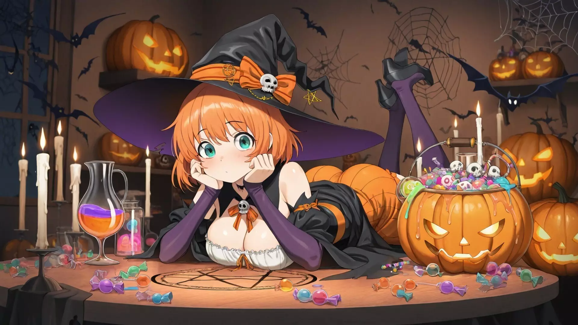 -Halloween Waifu-游戏截图-好玩游戏库
