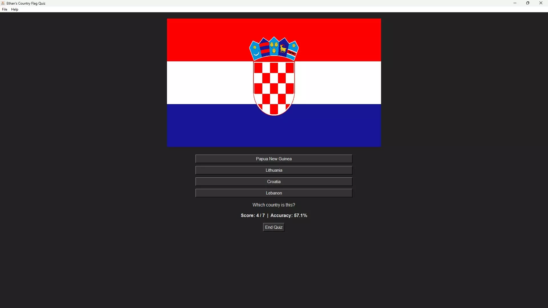 -Ethan's Flag Quiz Game-游戏截图-好玩游戏库