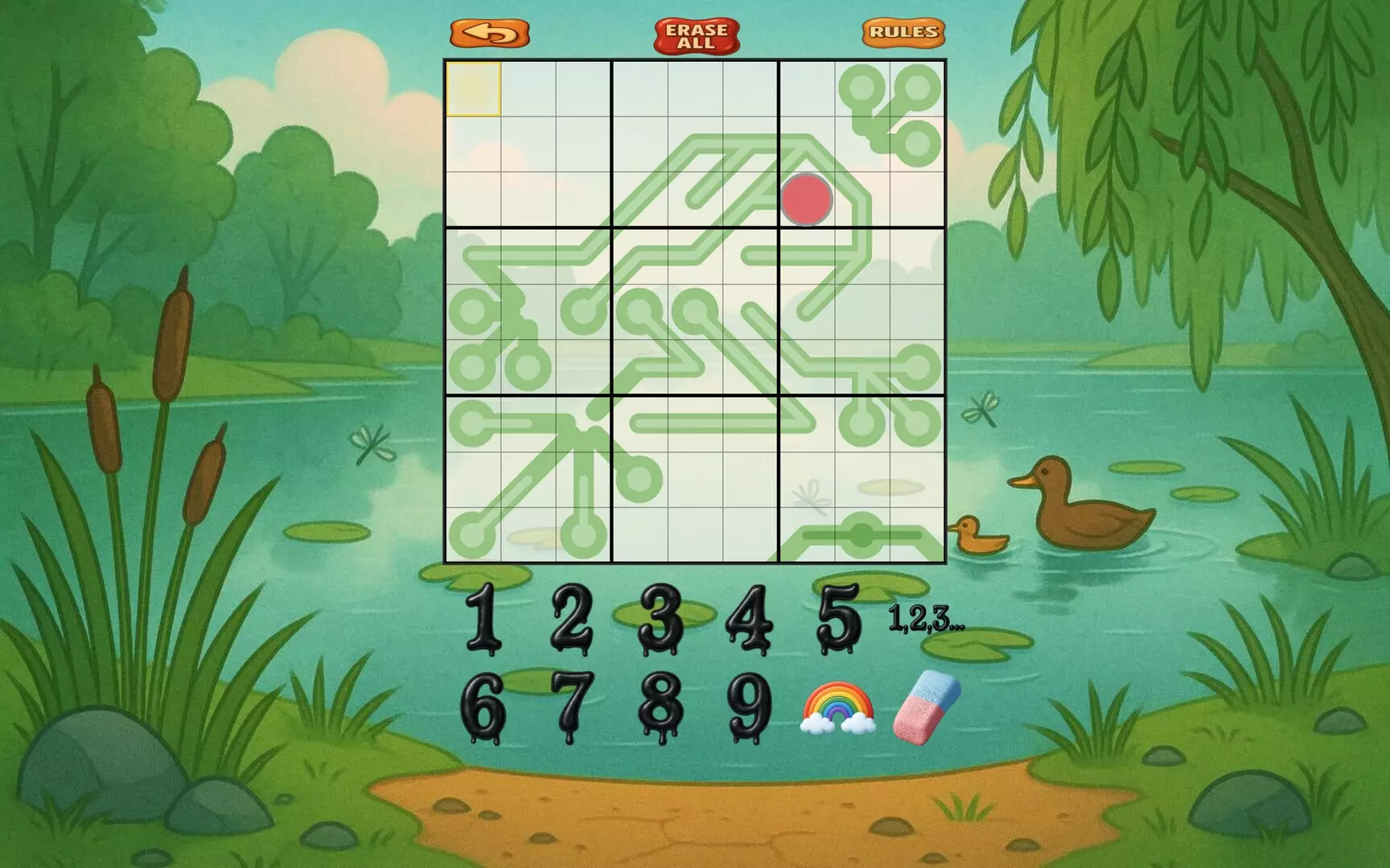 -Mr Toffee's Slow-Thermo Sudoku Puzzles-游戏截图-好玩游戏库