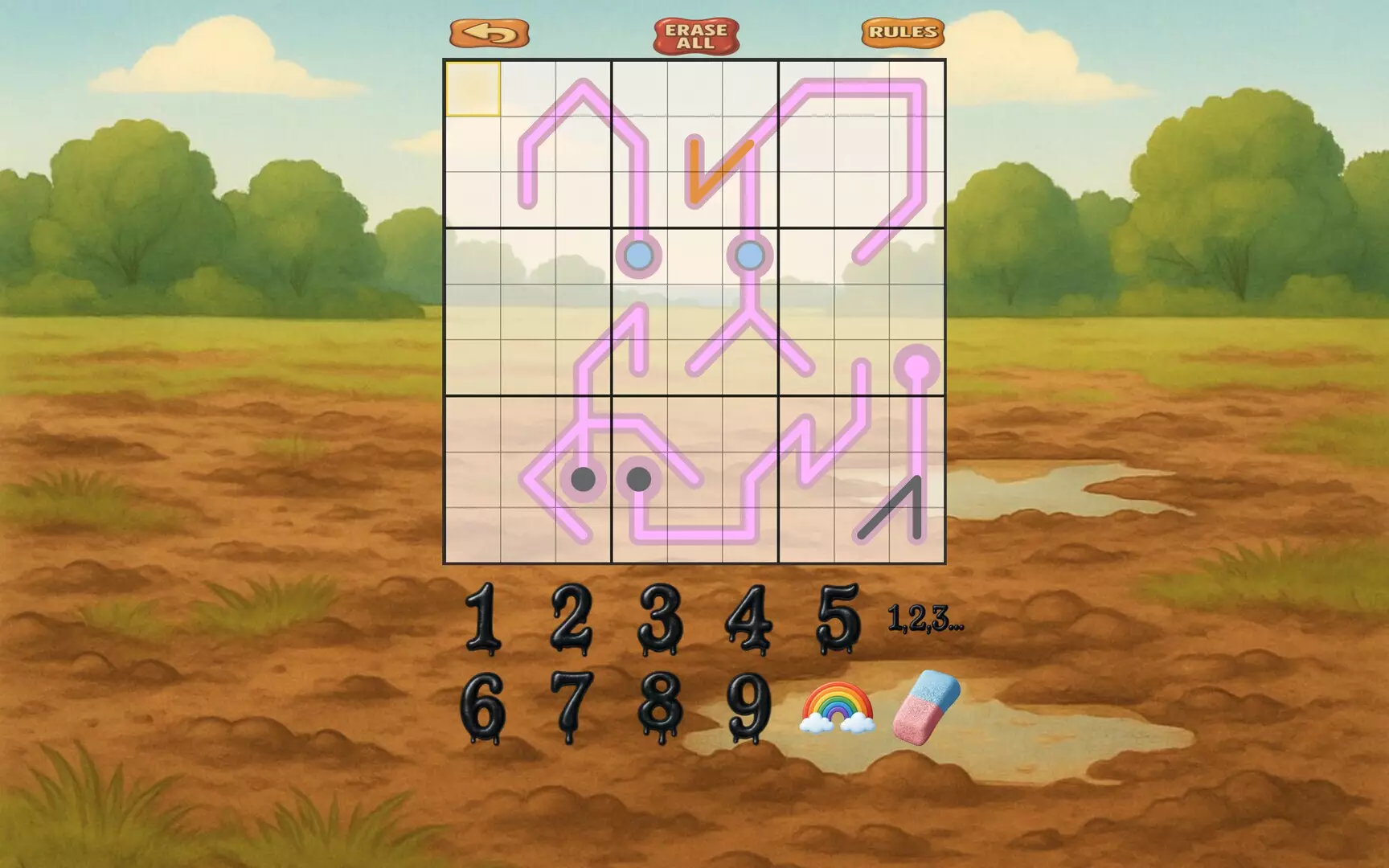 -Mr Toffee's Slow-Thermo Sudoku Puzzles-游戏截图-好玩游戏库