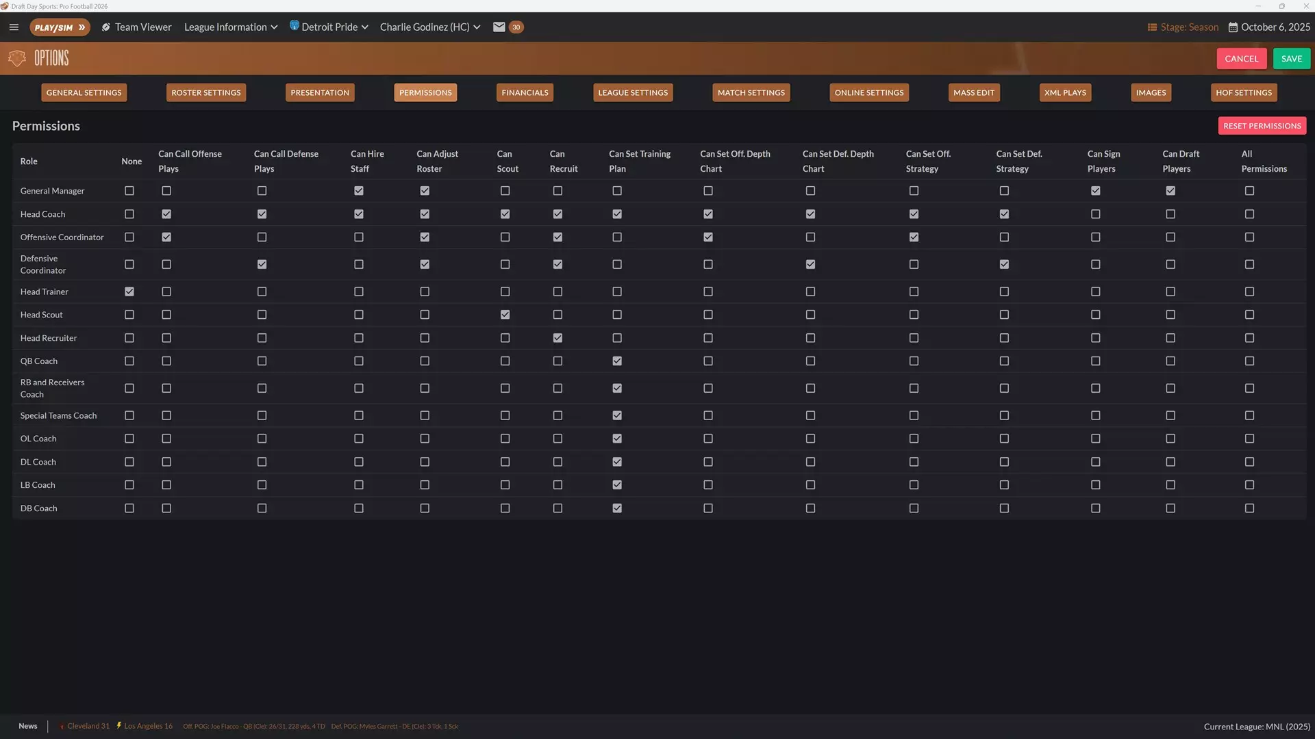 -Draft Day Sports: Pro Football 2026-游戏截图-好玩游戏库