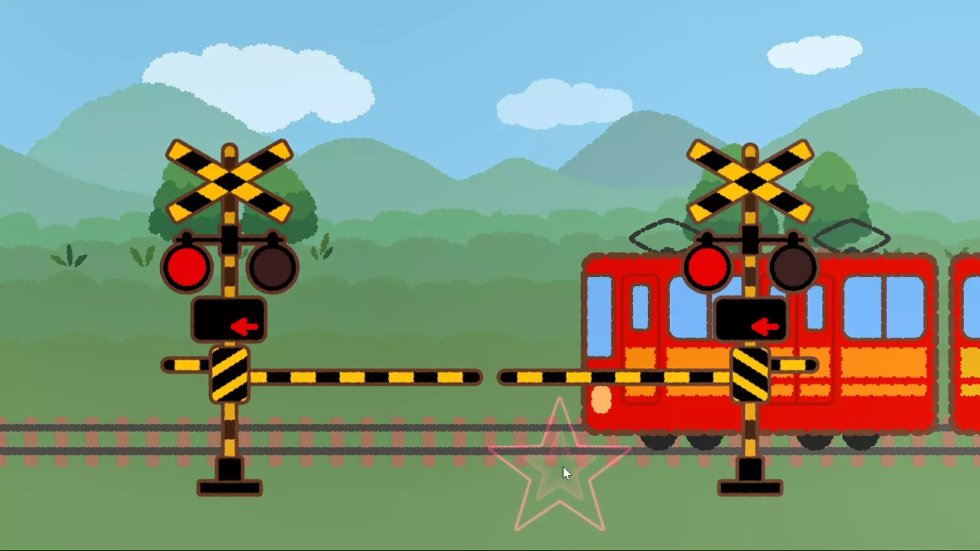 Railroad crossing play