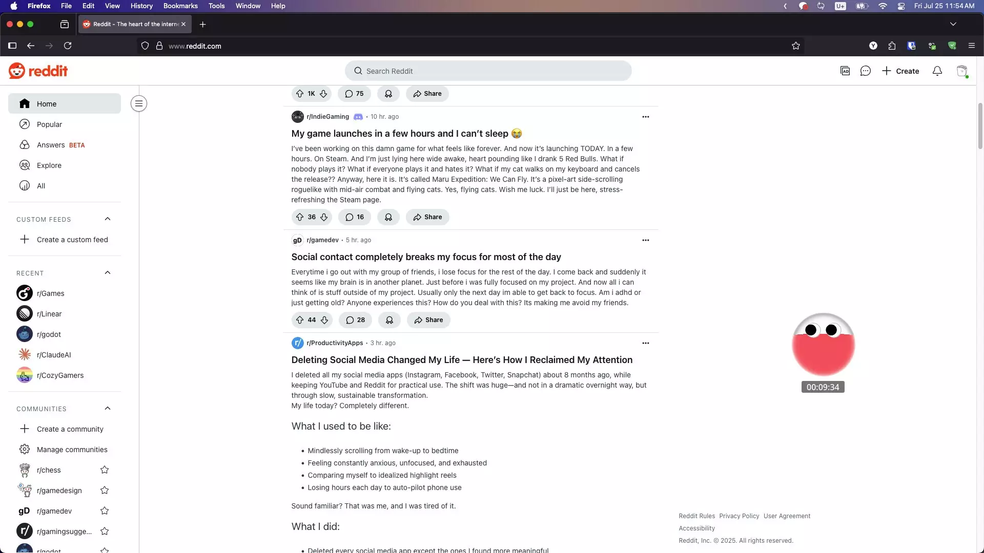 -Poua! – Your Pomodoro Buddy & Minimal Desktop Timer-游戏截图-好玩游戏库