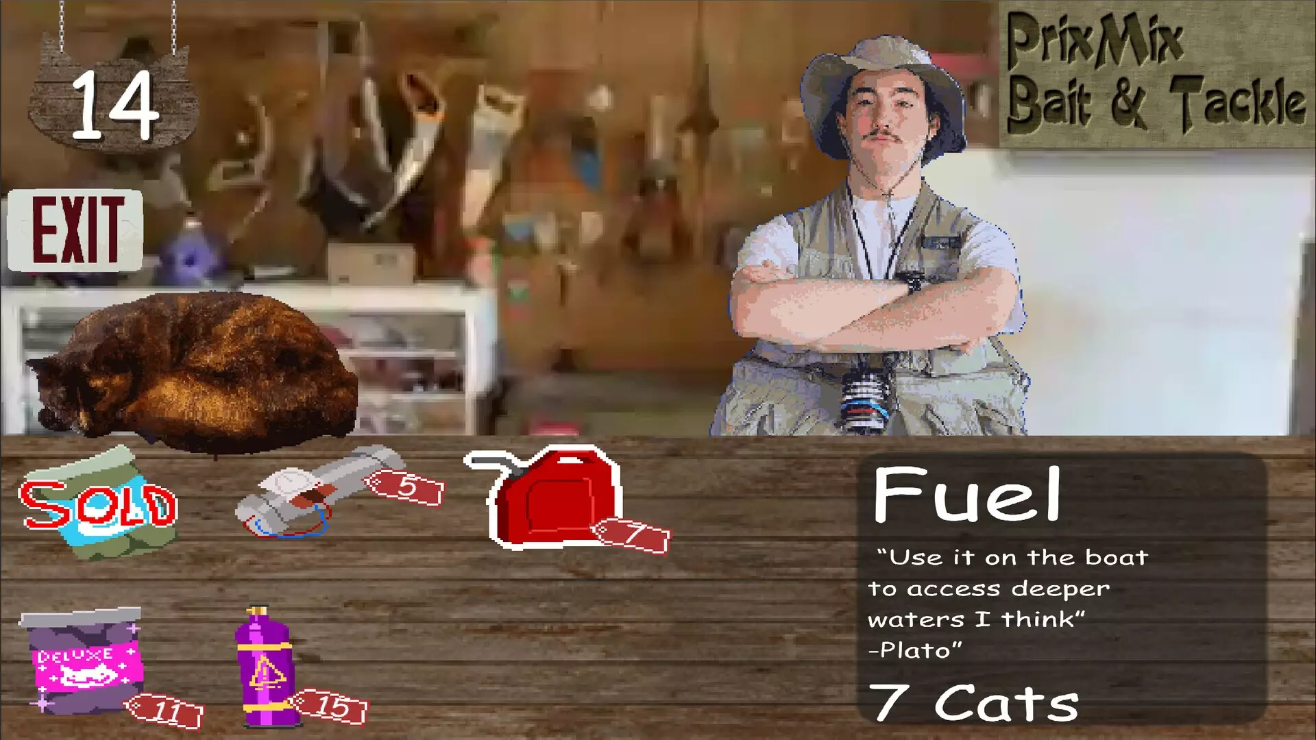 -Fishing at the Lake Full of Cats-游戏截图-好玩游戏库