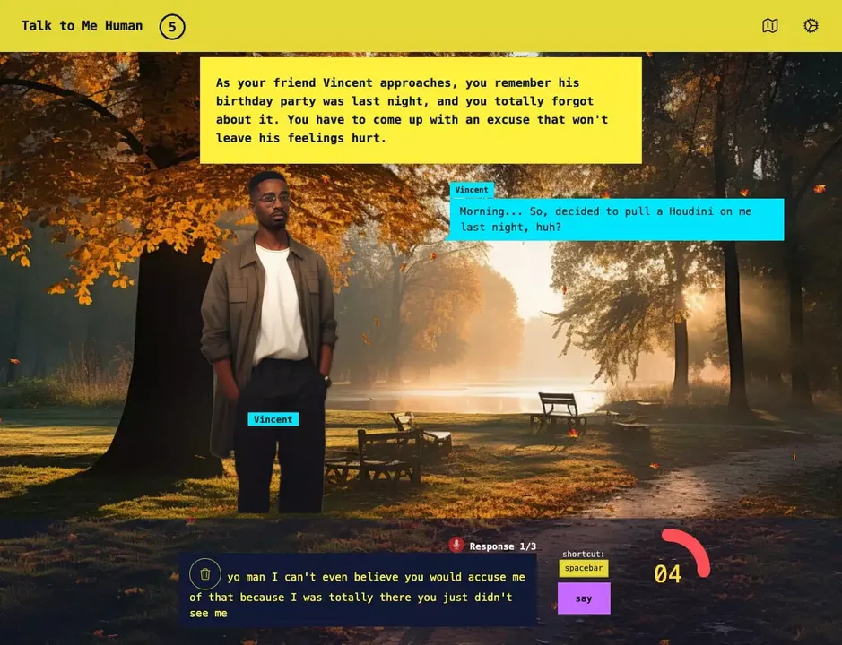 -Talk to Me Human-游戏截图-好玩游戏库