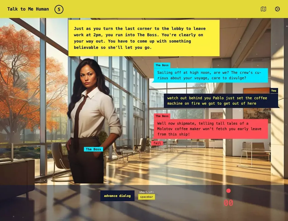 -Talk to Me Human-游戏截图-好玩游戏库
