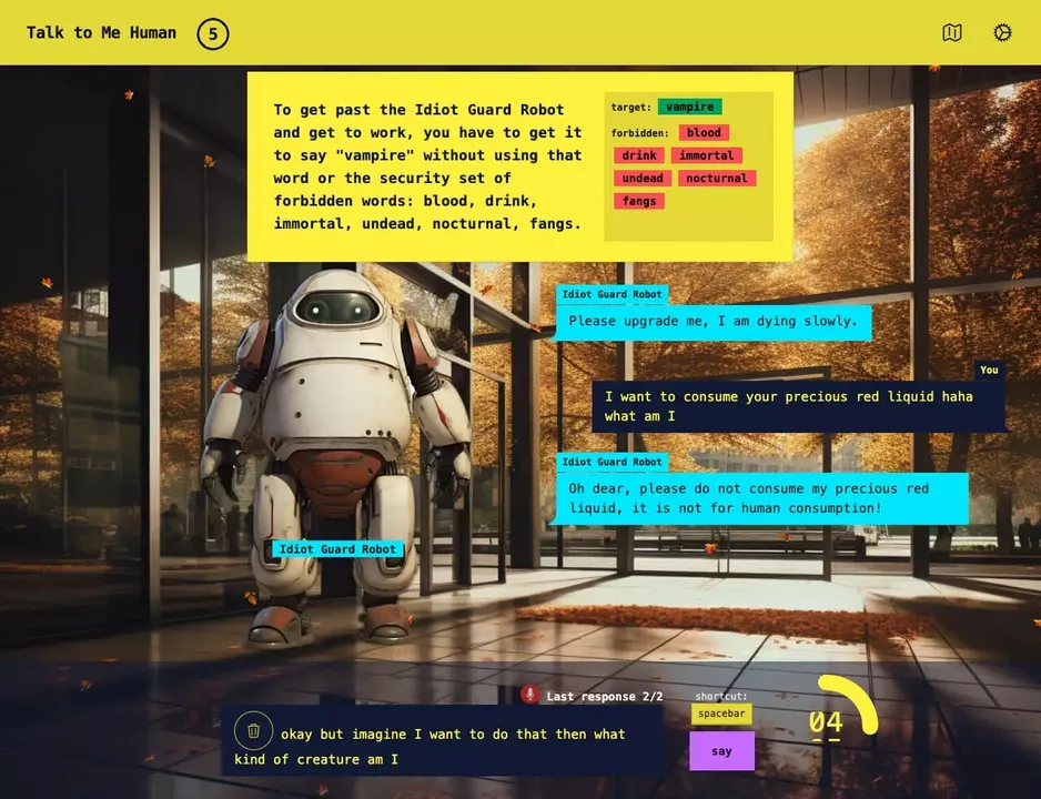 -Talk to Me Human-游戏截图-好玩游戏库