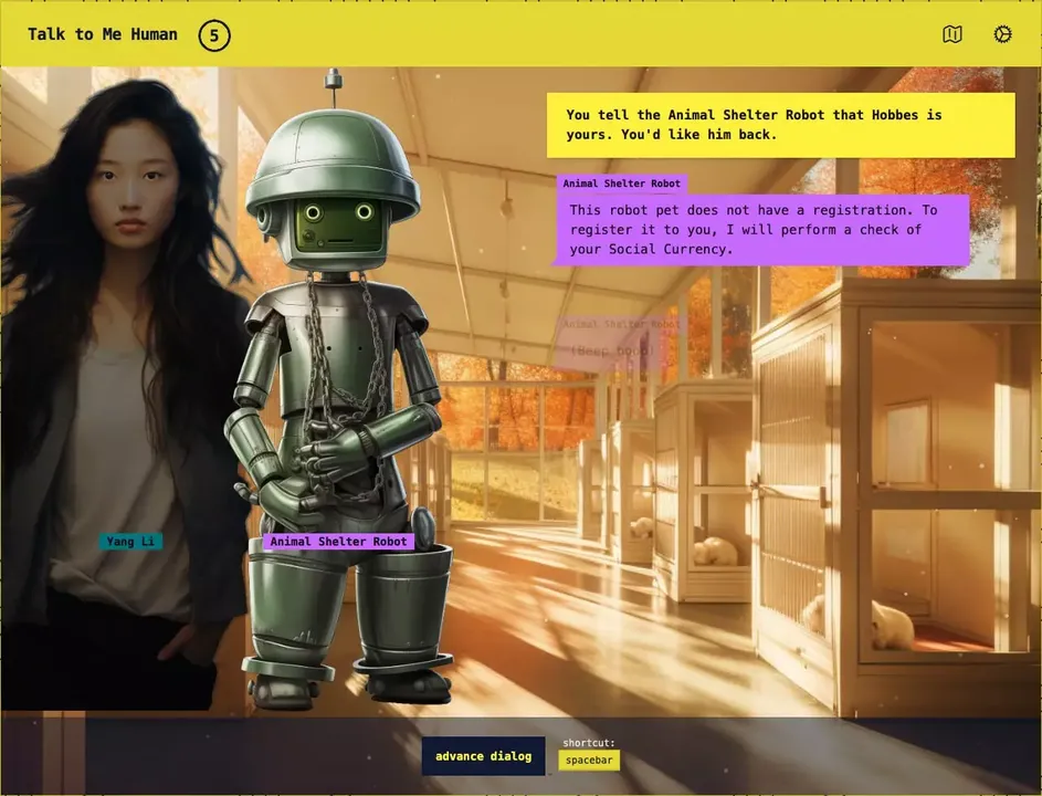 -Talk to Me Human-游戏截图-好玩游戏库