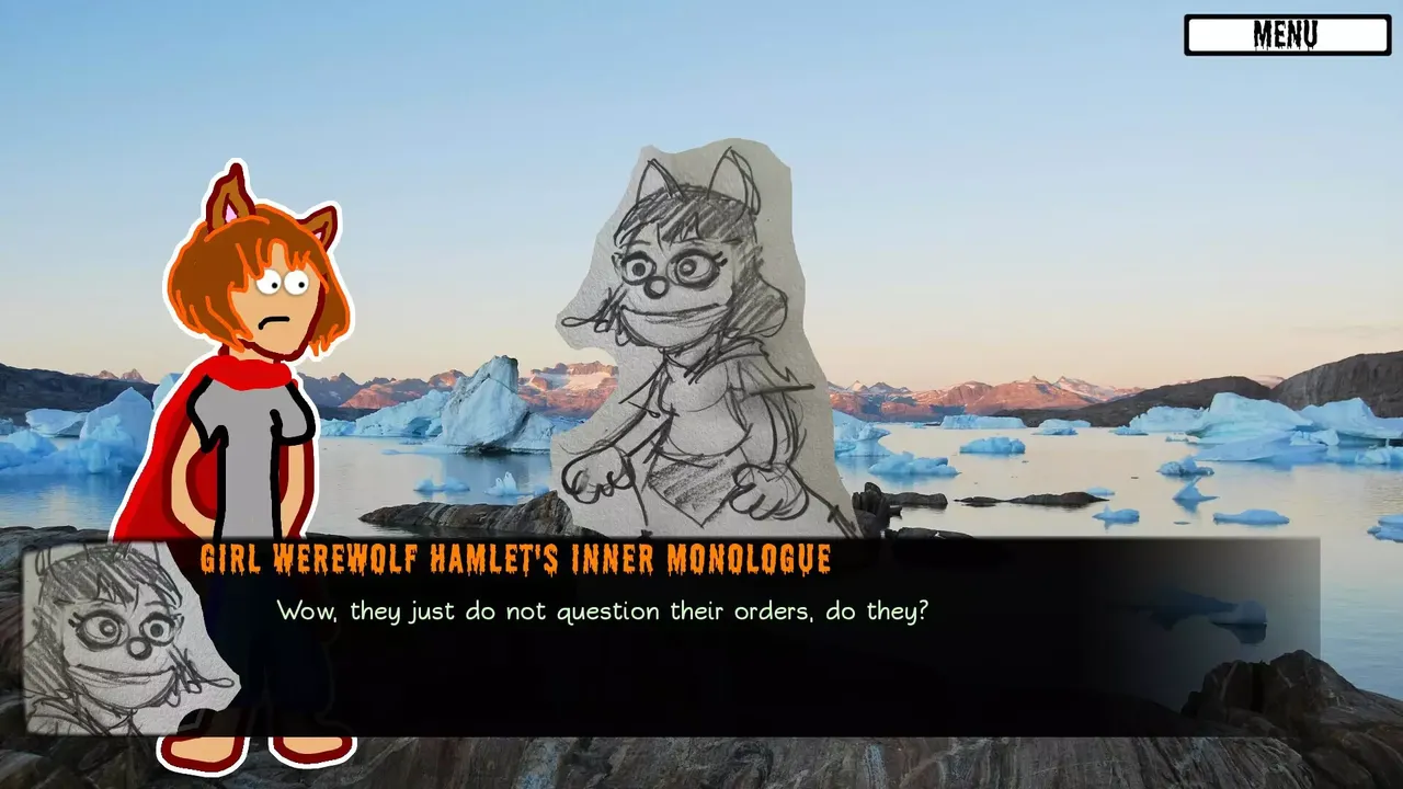 -Girl Werewolf Hamlet Saves Christmas-游戏截图-好玩游戏库