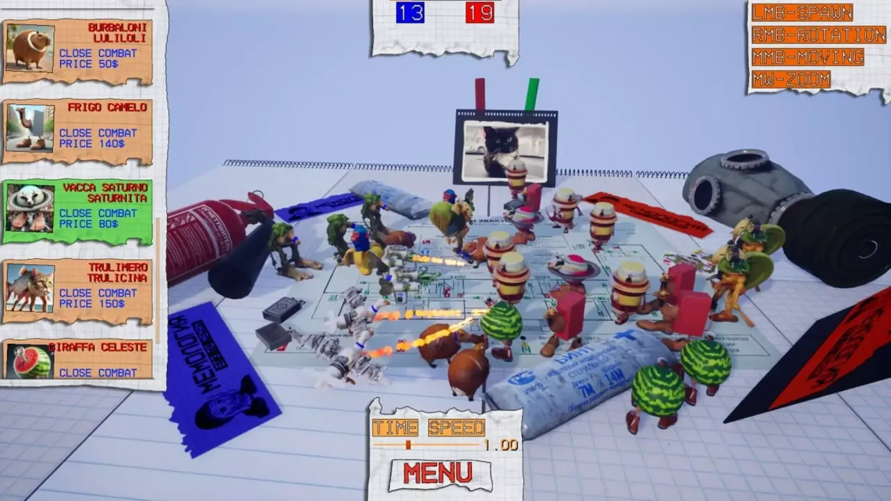 -MEMOLOGY: ITALIAN MEME WAR-游戏截图-好玩游戏库