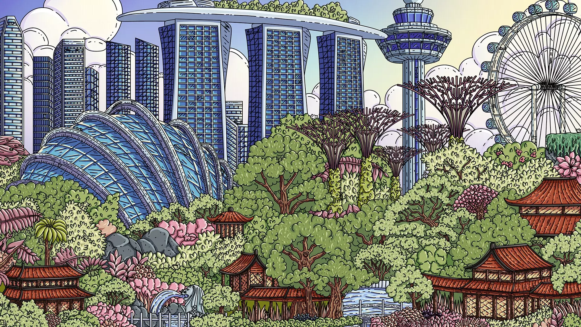 -100 Singapore Cats-游戏截图-好玩游戏库