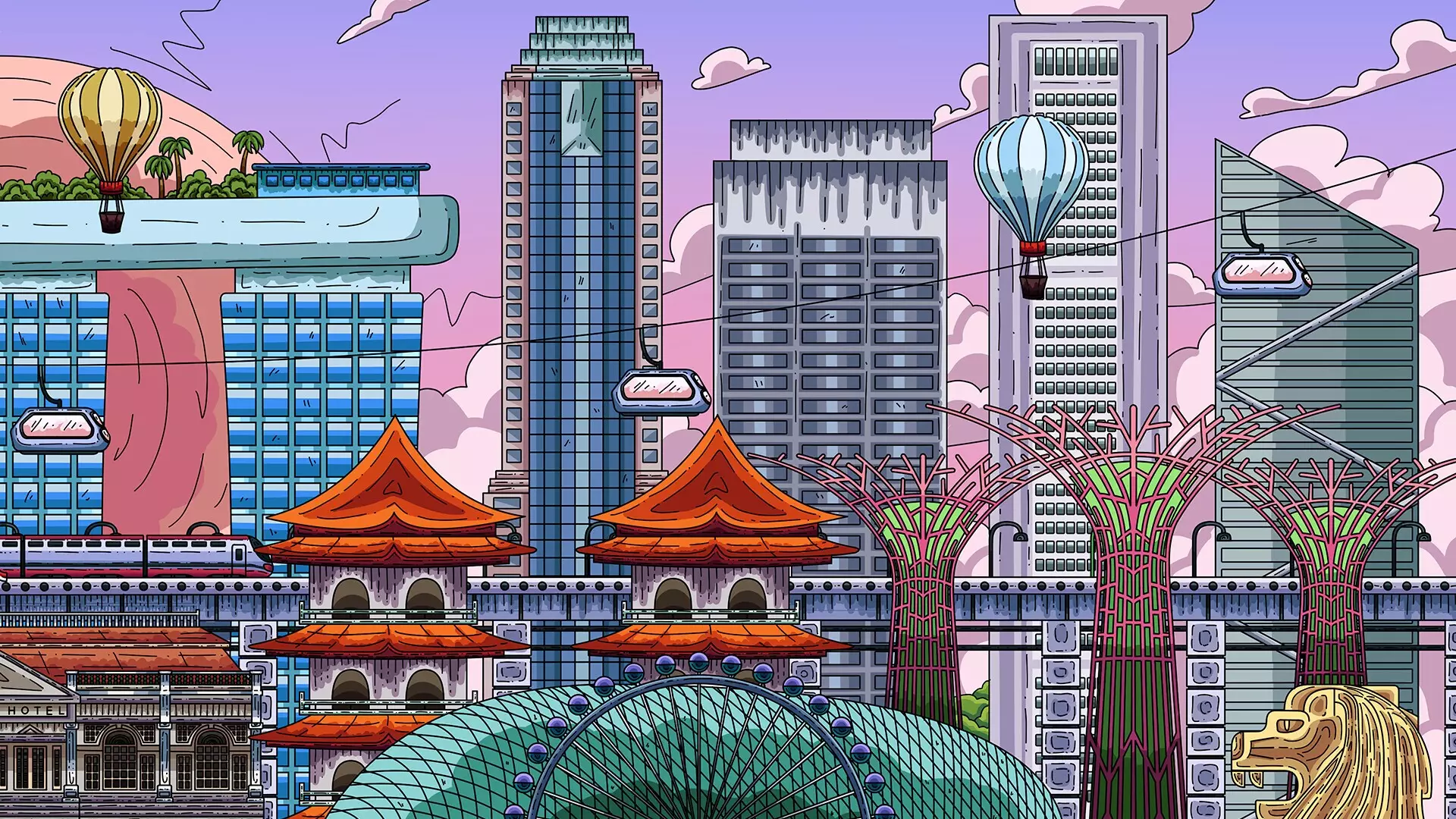 -100 Singapore Cats-游戏截图-好玩游戏库