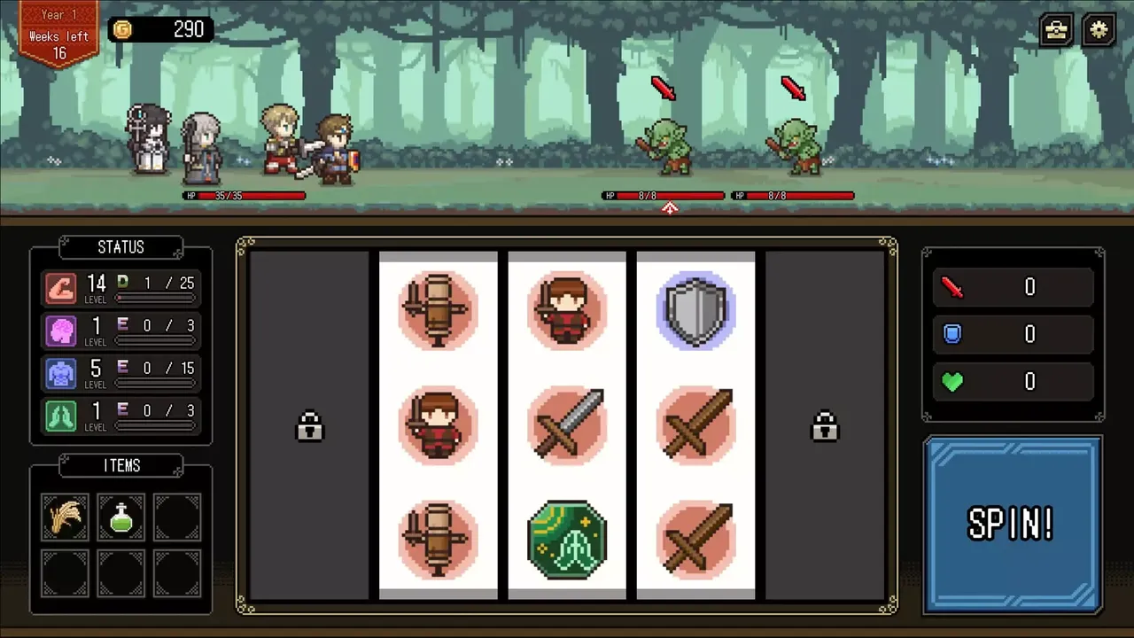 -Who Trained the Hero? -Spin of Fate-游戏截图-好玩游戏库