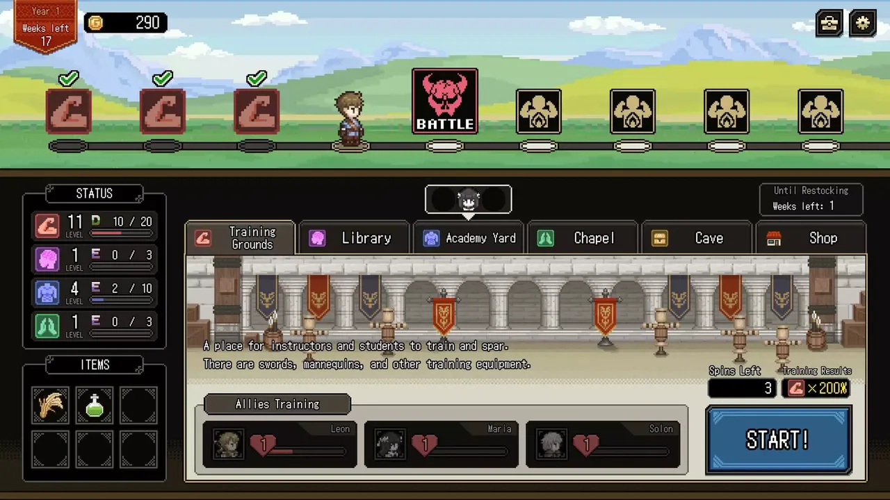 -Who Trained the Hero? -Spin of Fate-游戏截图-好玩游戏库