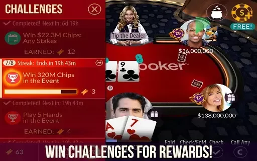 -Zynga Poker – Texas Holdem-游戏截图-好玩游戏库