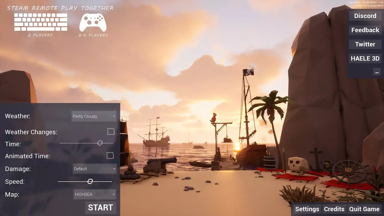 -Line of Fire - Pirate Waltz-游戏截图-好玩游戏库