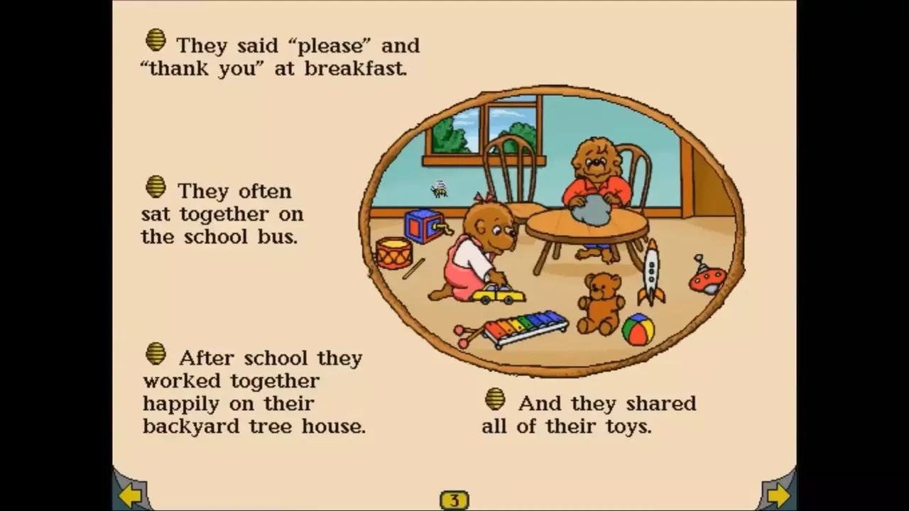 -The Berenstain Bears Get in a Fight-游戏截图-好玩游戏库