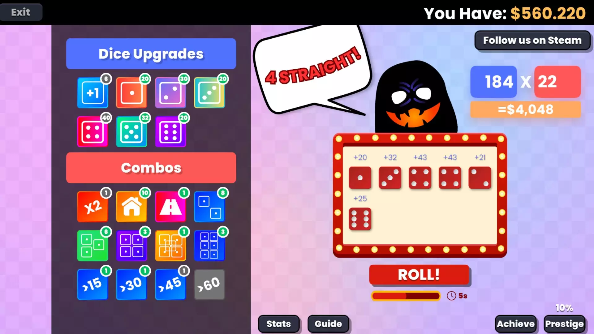 -Mini Idle Dice Monster-游戏截图-好玩游戏库