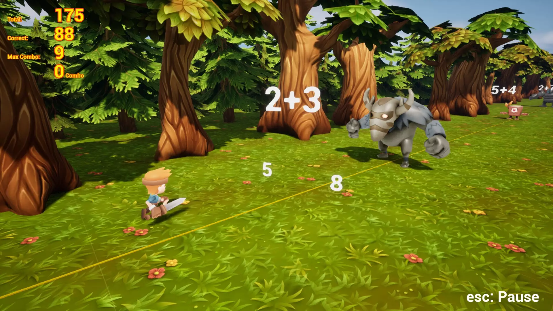 -Math Monster Quest-游戏截图-好玩游戏库