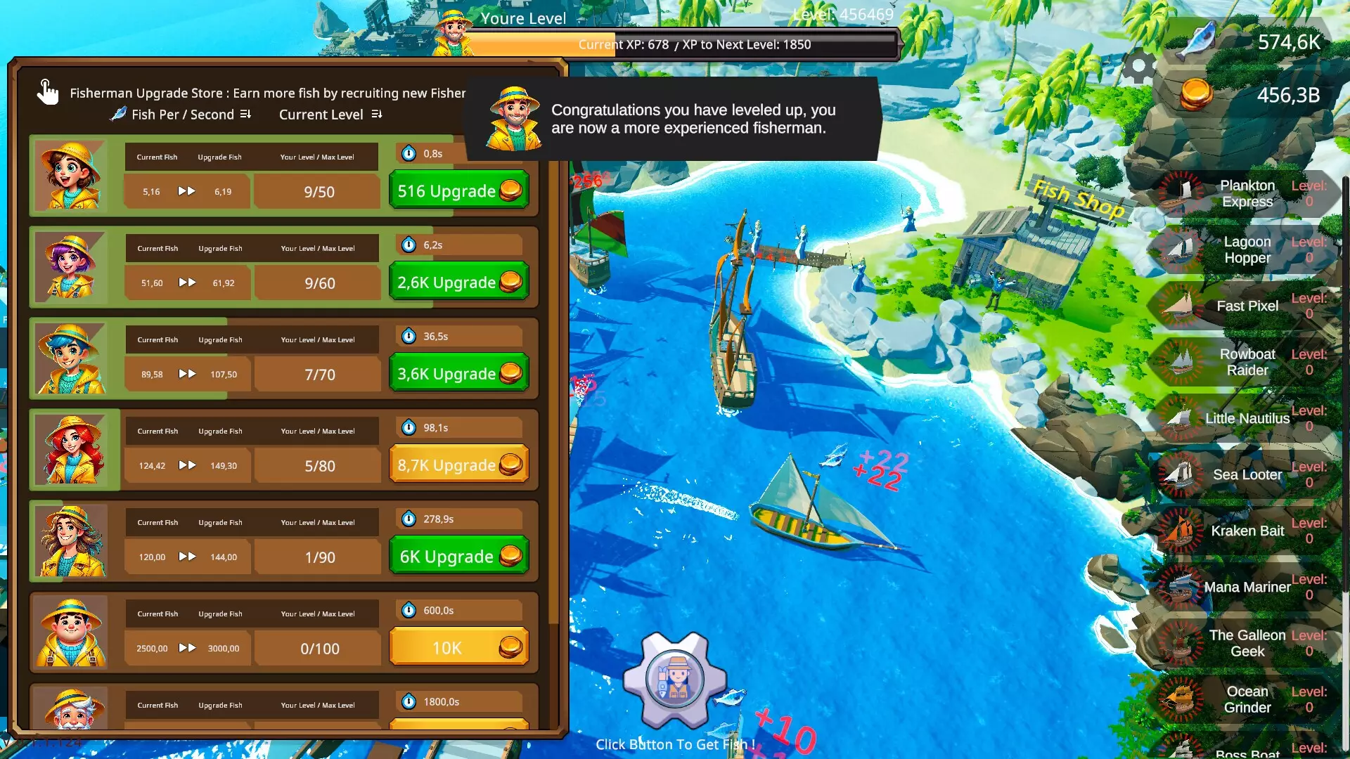 -Fisher Idle-游戏截图-好玩游戏库