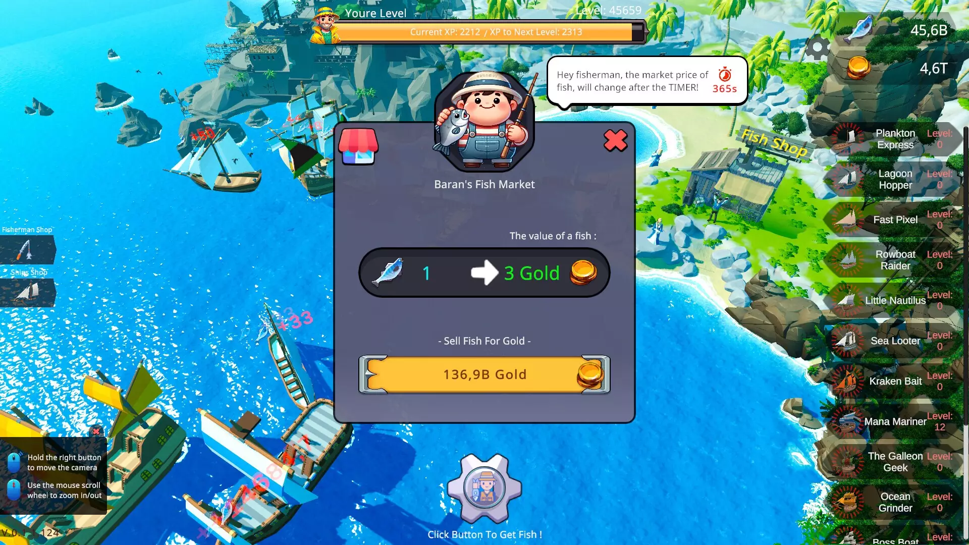 -Fisher Idle-游戏截图-好玩游戏库