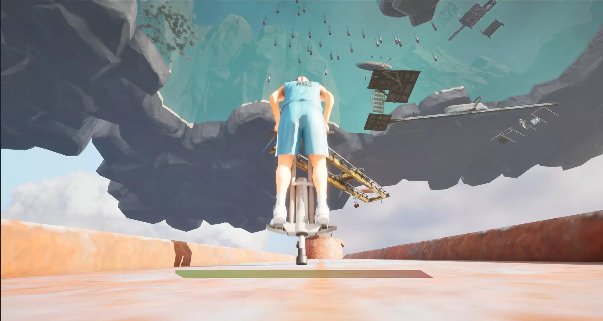 -Only Up ！！！The King of Spring Stilts-游戏截图-好玩游戏库