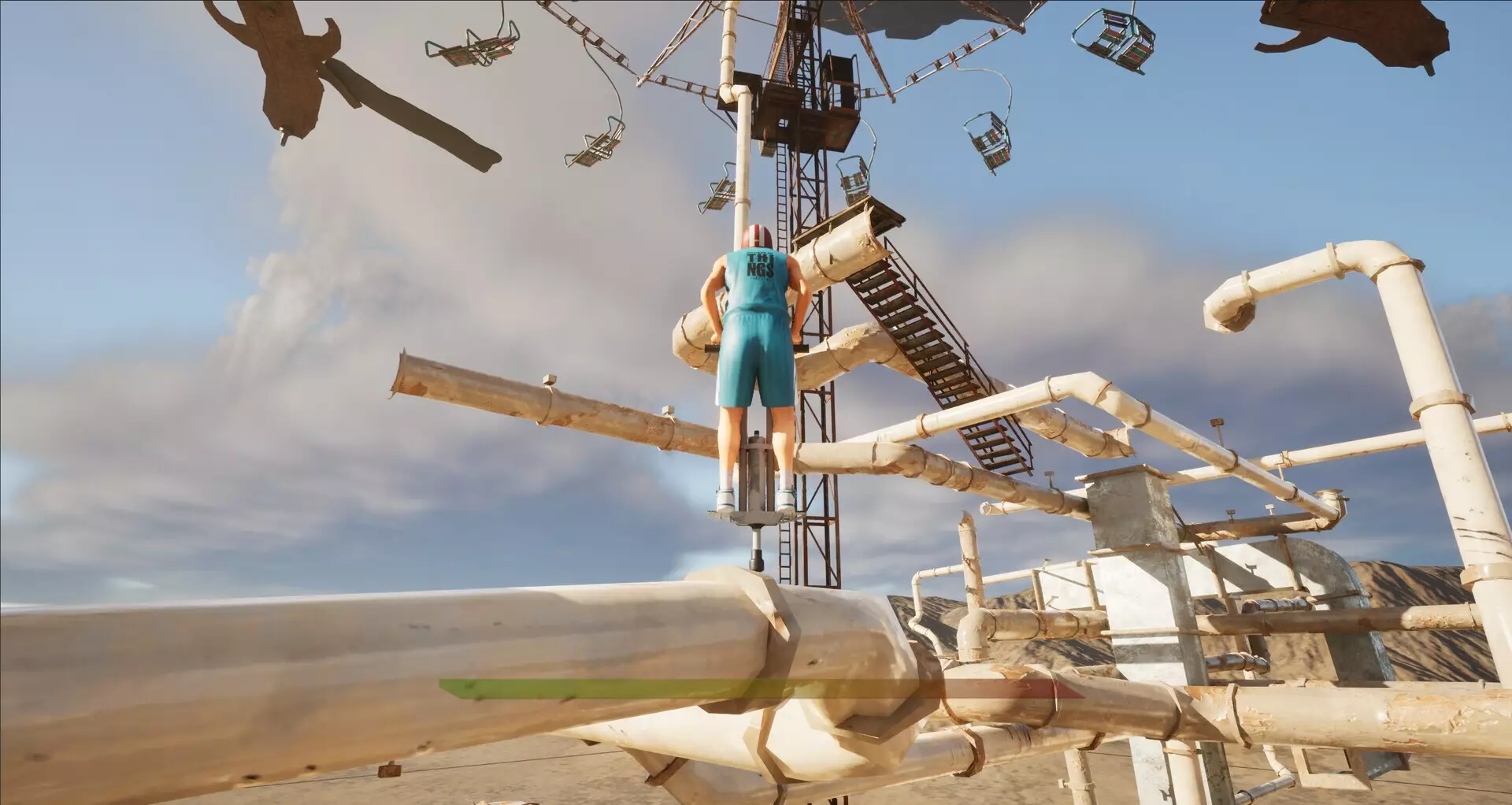 -Only Up ！！！The King of Spring Stilts-游戏截图-好玩游戏库