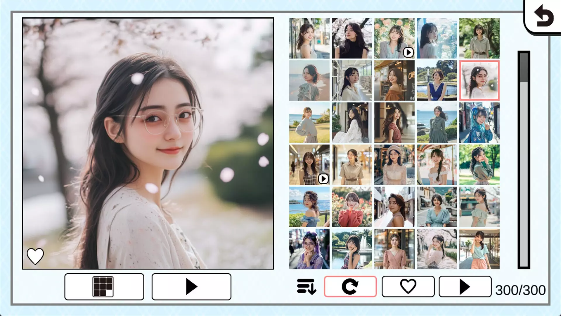 -AI Gallery ”City Girls”-游戏截图-好玩游戏库