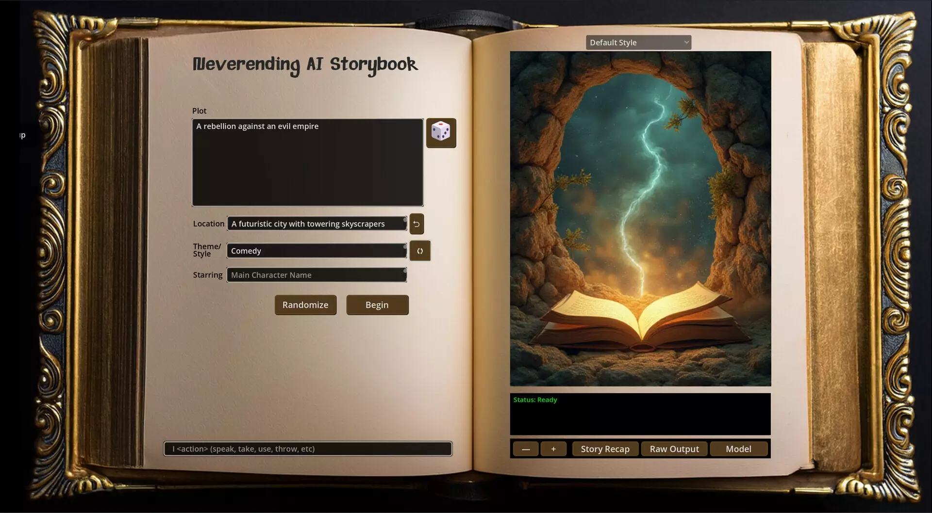 -Neverending AI Storybook-游戏截图-好玩游戏库