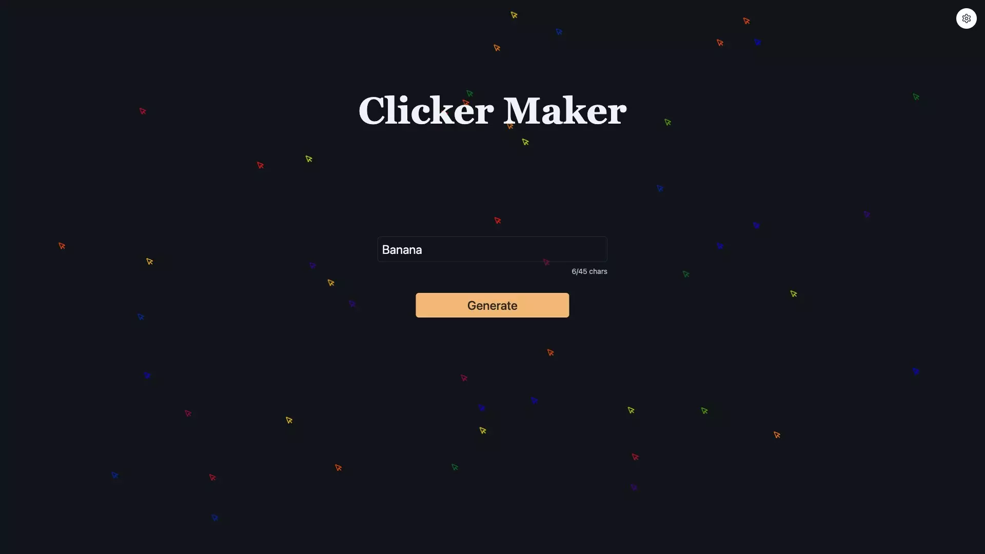 Clicker Maker