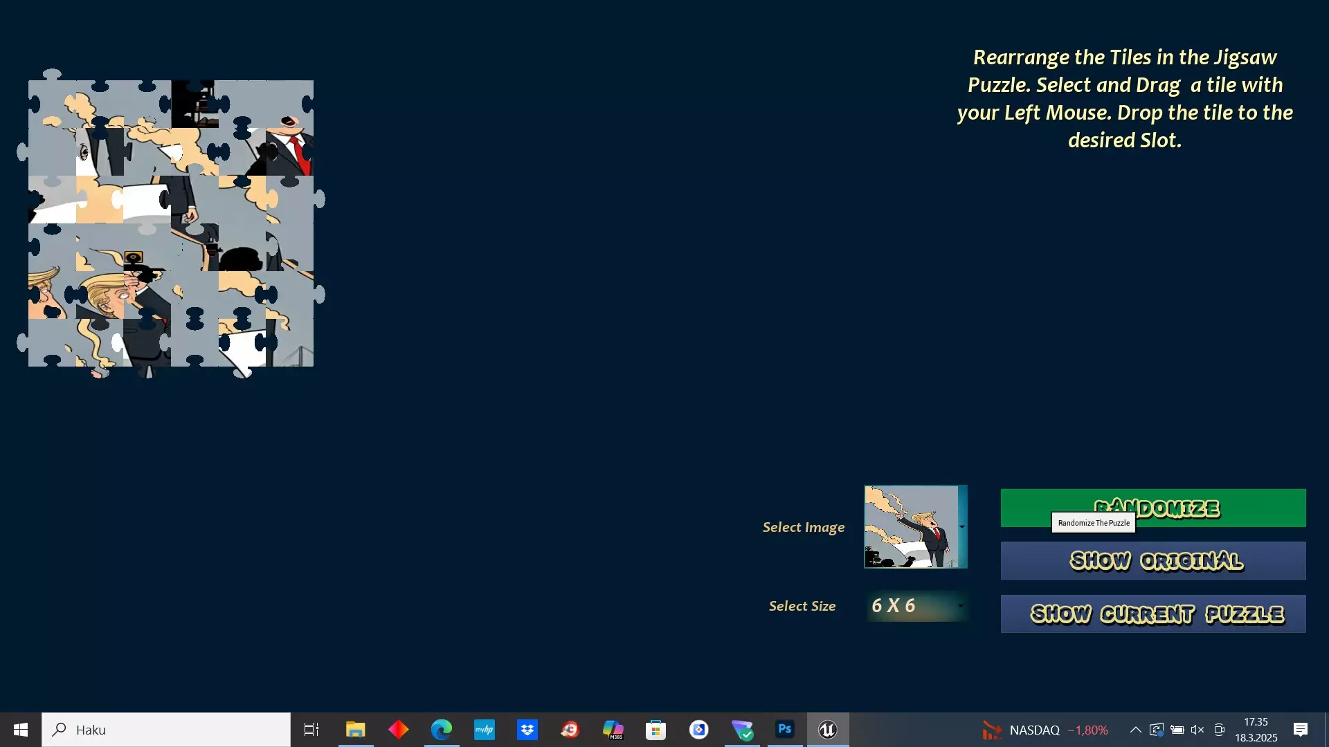 -Trump Jigsaw-游戏截图-好玩游戏库