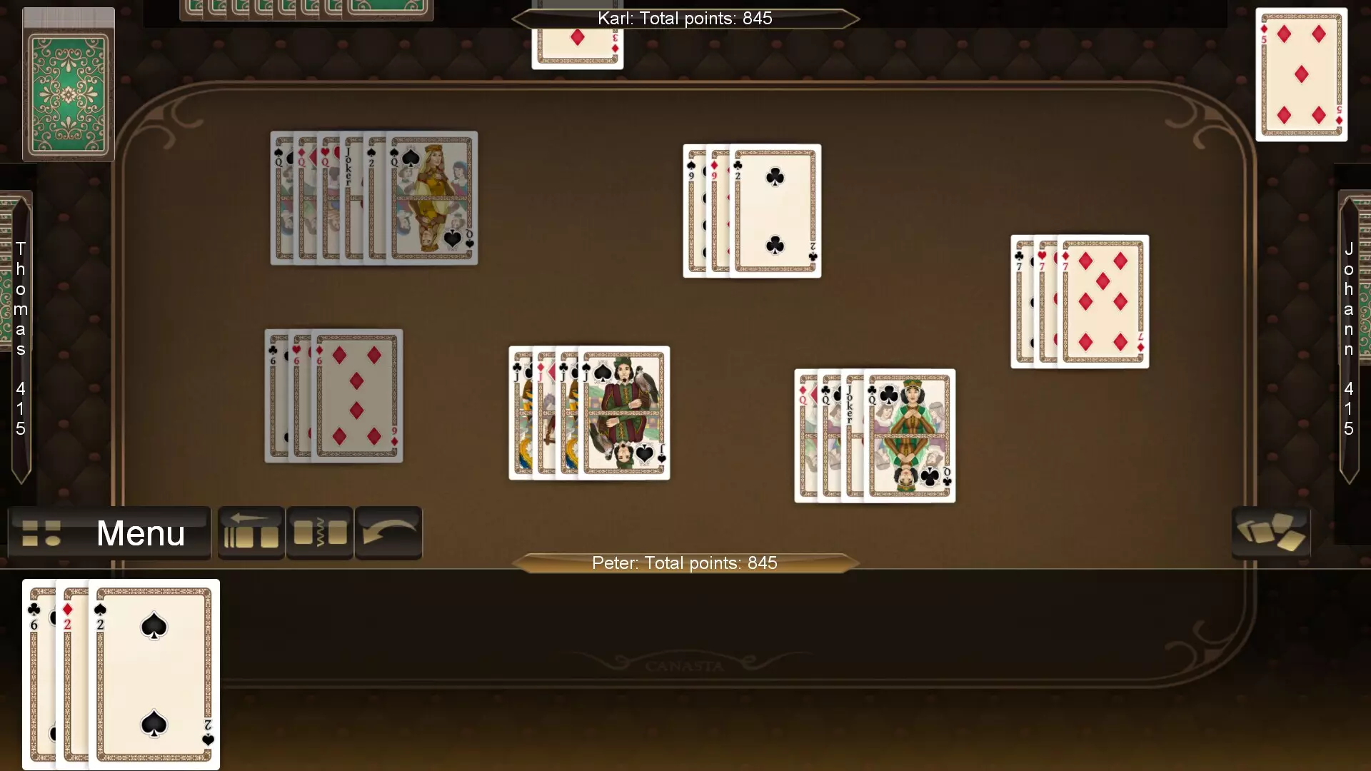 -Absolute Canasta for Windows 11-游戏截图-好玩游戏库