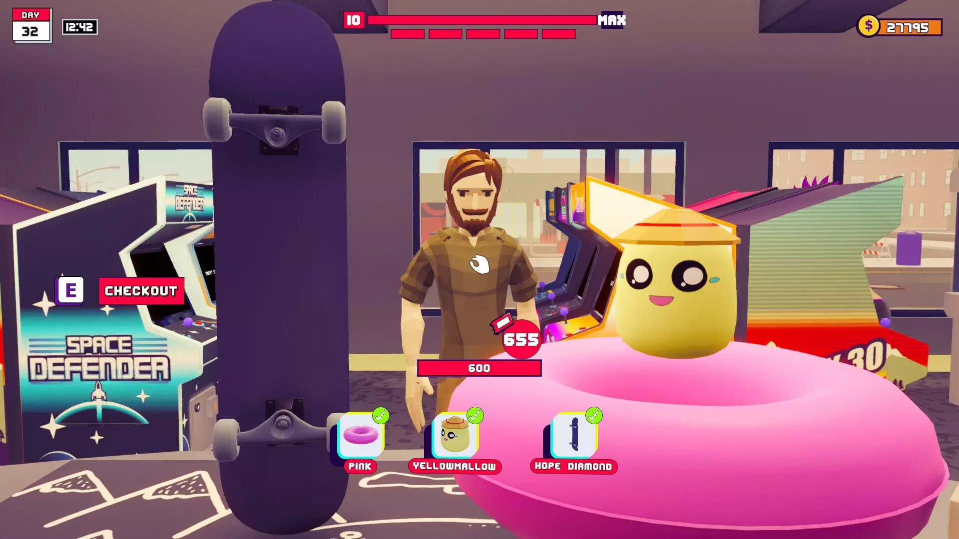 Arcade Boss Simulator