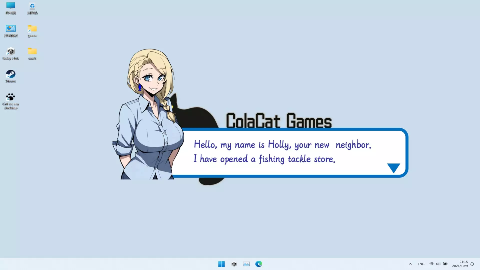 -Fishing On My Desktop-游戏截图-好玩游戏库