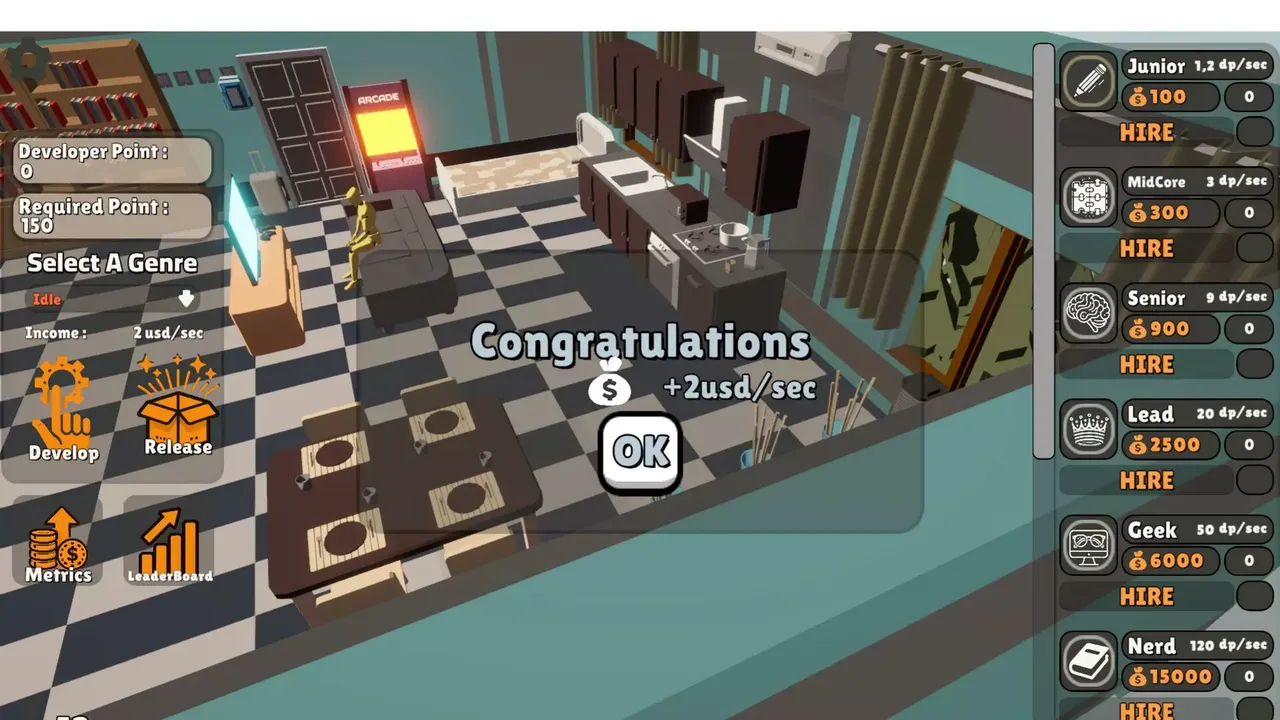-GameDev Clicker: Tap & Build-游戏截图-好玩游戏库