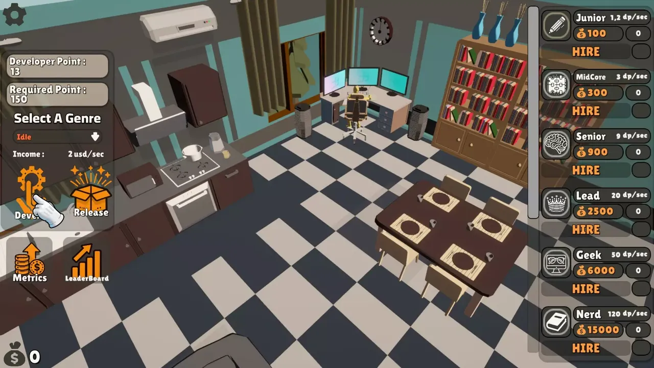 -GameDev Clicker: Tap & Build-游戏截图-好玩游戏库