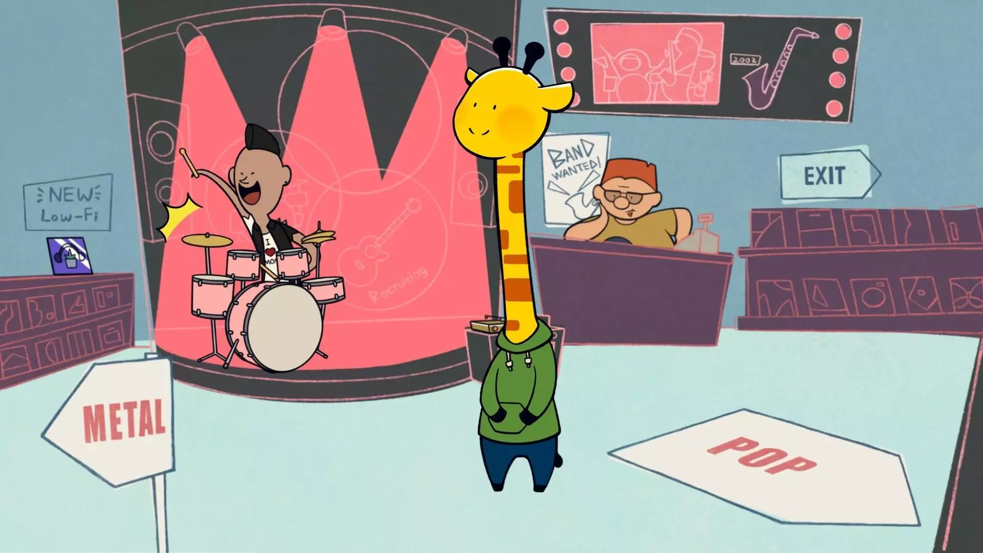 -A Week in the Life of Asocial Giraffe Demo-游戏截图-好玩游戏库