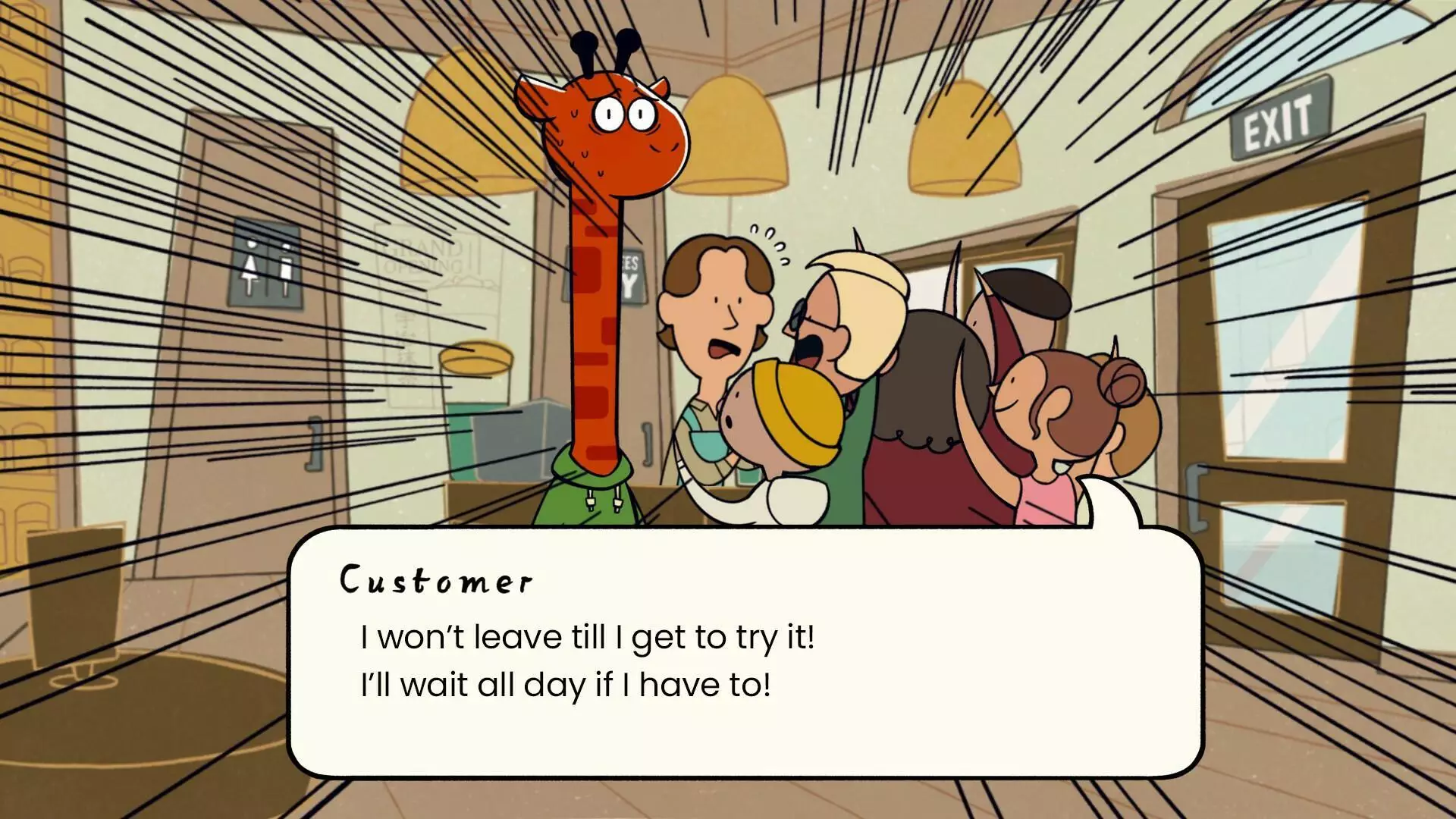 -A Week in the Life of Asocial Giraffe Demo-游戏截图-好玩游戏库